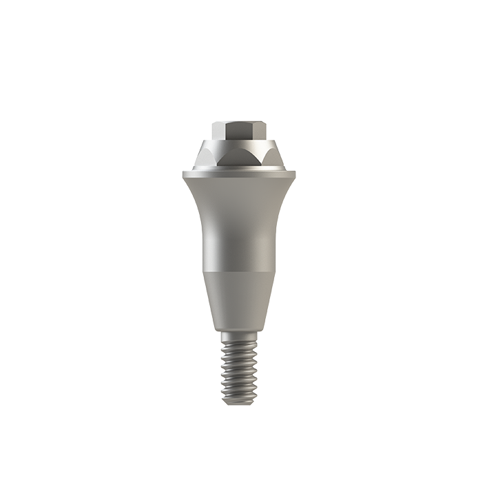 Straight Abutment ti-Base Multi-Use Conical Connection 4.5mm Conical Connection