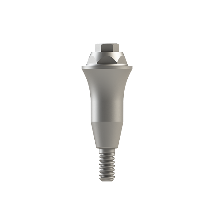 Straight Abutment ti-Base Multi-Use Conical Connectiono 5.5mm Conical Connection